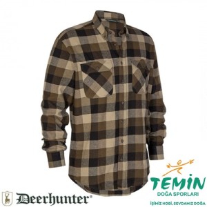 DEERHUNTER Marvin Kahverengi Kareli Gömlek 41/42