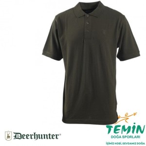 DEERHUNTER Berkeley378 Polo Yaka Bark Yeşil Tişört XL