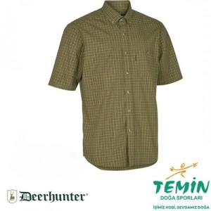 T. DEERHUNTERNıkhılYeşil Kareli Kısa Kol Gömlek 41/42
