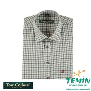 T. Tom Collins Kareli Uzun Kollu Gömlek 43/44