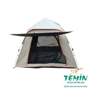 S. DFT 3 Kişilik Otomatik Çadır 2x2x1,45 m - Bej