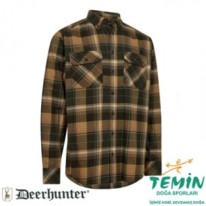 DEERHUNTER Hayden Yeşil Kareli Gömlek 41/42