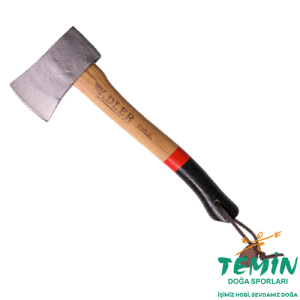 Adler Yankee Balta 650 Gr, Ağaç Sap 38 cm, Kırmızı/Siyah