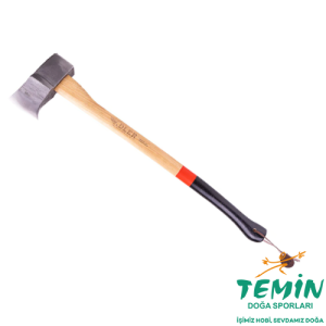 Adler Splitter Balta 2800 Gr, Ağaç Sap 80 cm, Kırmızı/Siyah