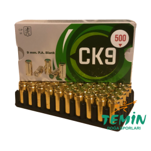 Özkursan CK9 Gold 9mm Kurusıkı Tabanca Mermisi