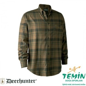 DEERHUNTER Kyle Yeşil Kareli Gömlek 41/42