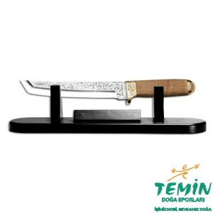 Bora 501 Tanto Zeytin Sap Gravürlü Bıçak