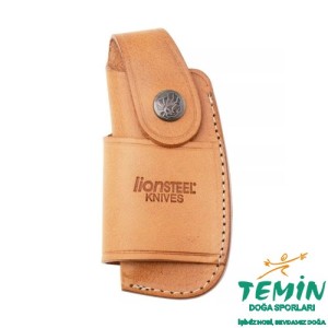 Lionsteel Yatay/Dikey Çoklu Taşıma Deri Kemer Kılıfı - Açık Kahverengi
