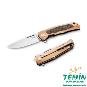 Lionsteel Q4ttro - Bronze Titanium Çakı