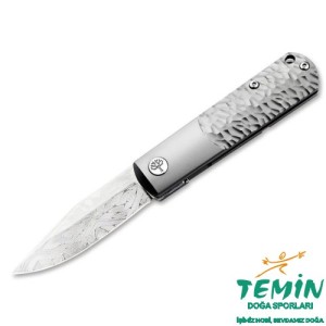 Böker Manufaktur BRLW Meteorite Damast Platinum Edition Çakı
