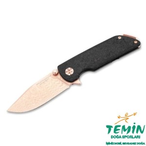 Böker Manufaktur M4 Sherman Damast Rose Gold Çakı