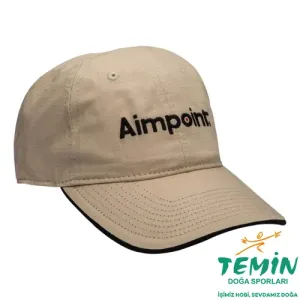 Aimpoint Bej 3D Logolu Şapka