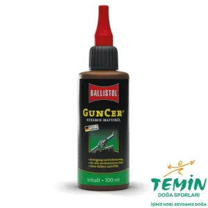 Ballistol GunCer Seramik Katkılı Sıvı Silah Bakım Yağı 100 ml