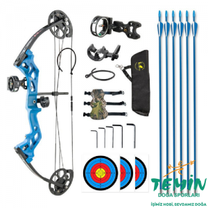 Topoint M3 Mavi Makaralı Yay Seti