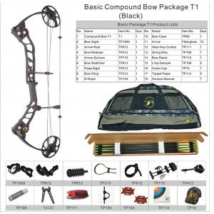 Topoint T1 Black-Basıc Full Makaralı Yay Seti