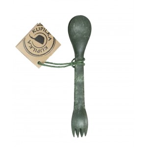 Kupilka Spork 225 İkili Kaşık Çatal Seti Yeşil