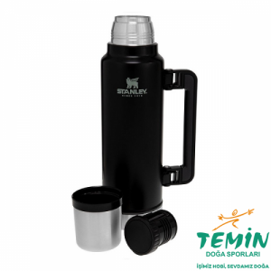 Stanley Klasik Vakumlu Paslanmaz Çelik Termos 1.4 Lt Siyah