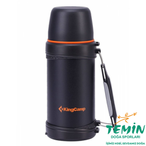 KingCamp 750ml Vacuum Siyah Termos