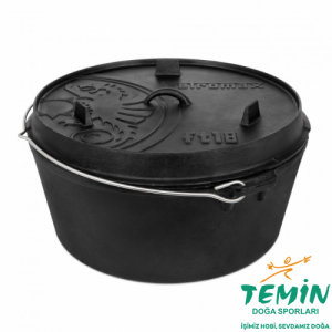 Petromax Dutch Oven FT18 Düz Taban Döküm Tencere