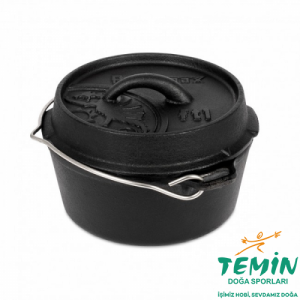 Petromax Dutch Oven FT1 Düz Taban Döküm Tencere