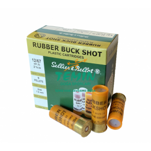 Sellier Bellot Rubber Buckshot Kauçuk Şavrotin