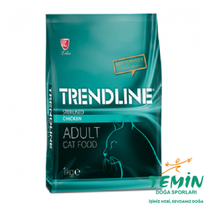 Trendline Steril Tavuklu Kısırlaştırılmış Yetişkin Kedi Maması 1 kg
