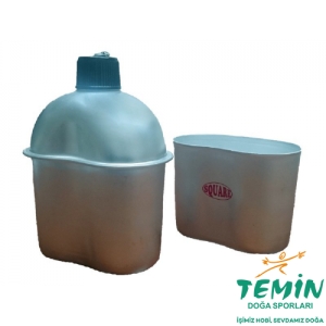 Square Alüminyum Taslı Matara